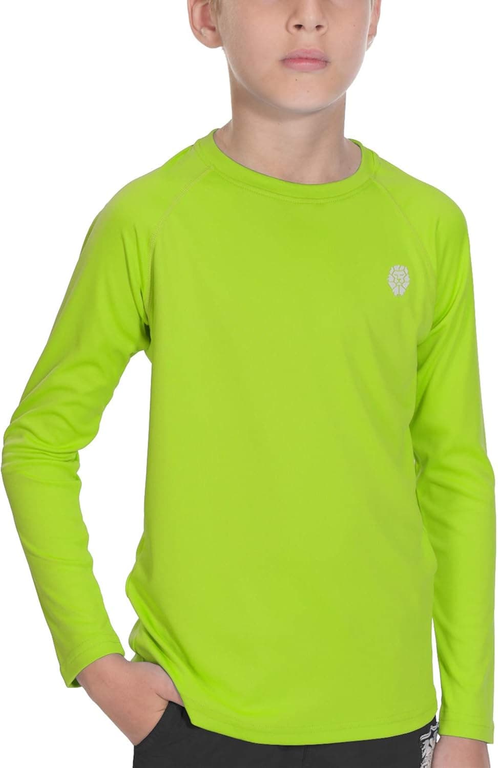 Sun Shirts for Youth Boys Rashguard - Long/Short Sleeve Lightweight Shirt SPF 50+