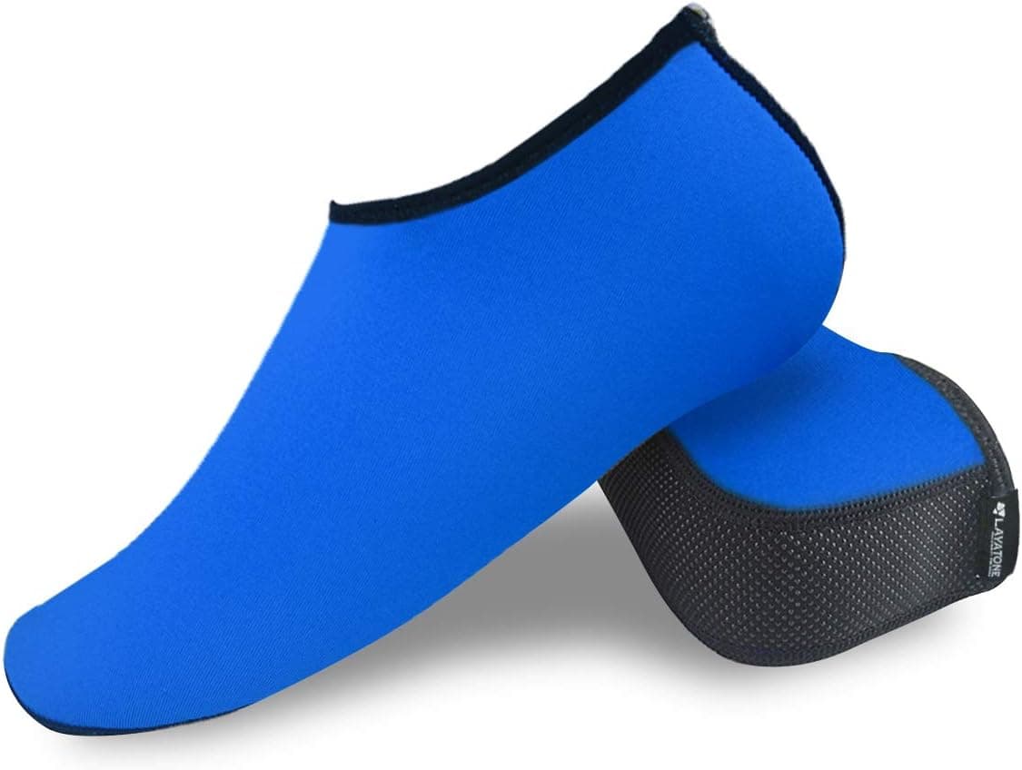 LayaTone 2mm Neoprene Socks Wetsuit Socks for Men Women, Water Socks Diving Socks Fin Socks Snorkel Socks
