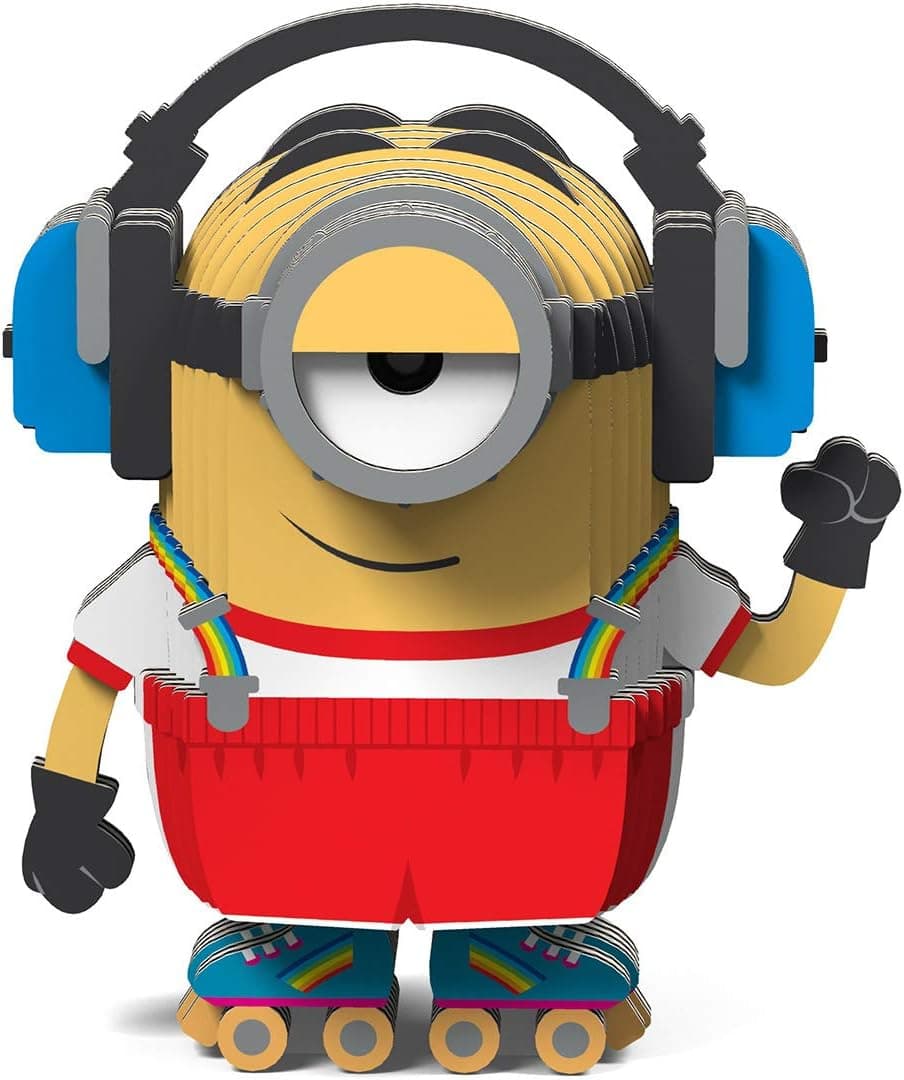 EUGY 603 Minions Stuart Eco-Friendly 3D Paper Craft Puzzle