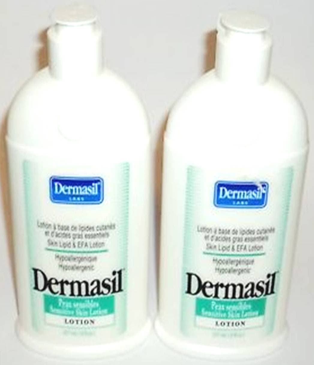 Dermasil Labs Pharmaceutical Research Sensitive Skin Treatment Lotion 14.5 oz(Pack of 2)