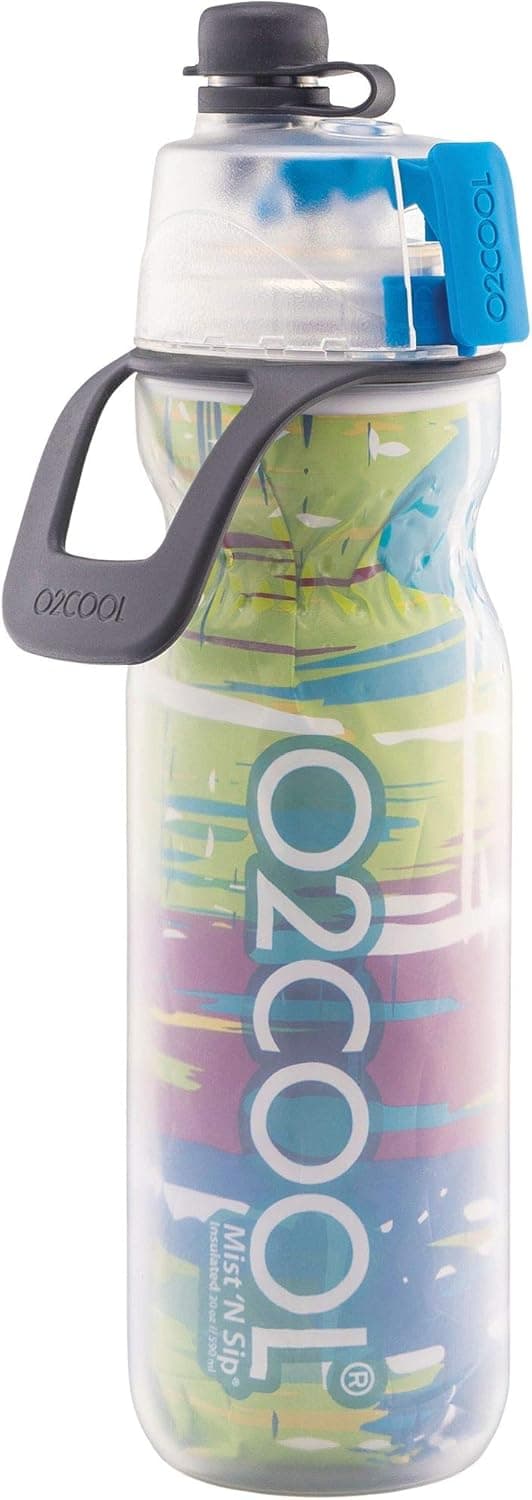 O2COOL ArcticSqueeze Insulated Mist 'N Sip Squeeze Bottle 20 oz.