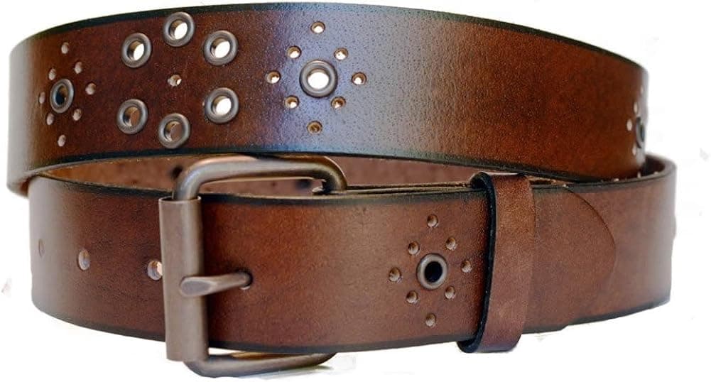 NickelFreeBelts Women's Brass Accent Nickel Free Belt