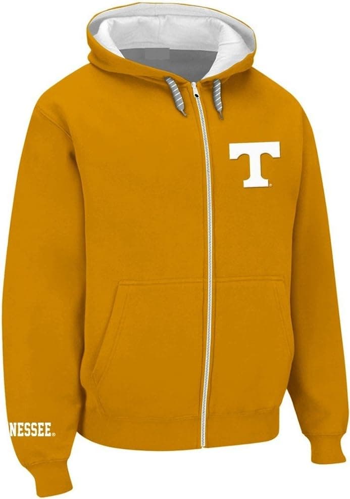 Elite Fan Shop Tennessee Volunteers Full Zip Hooded Sweatshirt