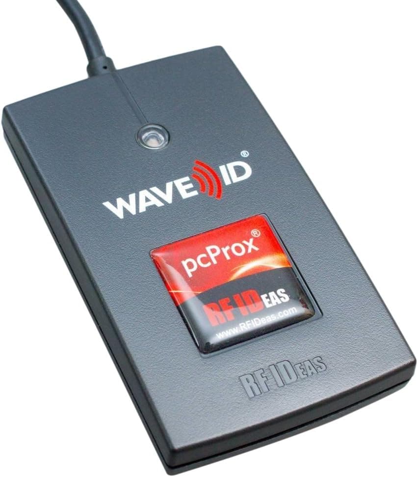 RF IDeas PCPROX Plus Enroll with iClass ID USB Reader - Black RDR-80081AKU