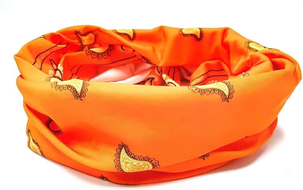 VULKIT Neck Gaiter Cooling Bandana Snood Elastic Tube Face Scarf heaband, Outdoors for Men or Women