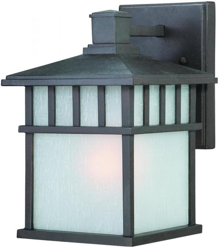 Dolan Designs 9115-34 1Lt Olde World Iron Barton 1 Wall Light, Bronze/Dark