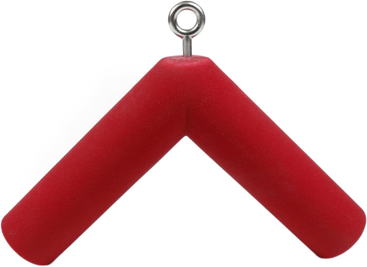 Atomik Climbing Holds Training 3 inch in Diameter XXL V-Wing in Red for Hand, Forearm, and Grip Training Used on Ninja Warrior Courses