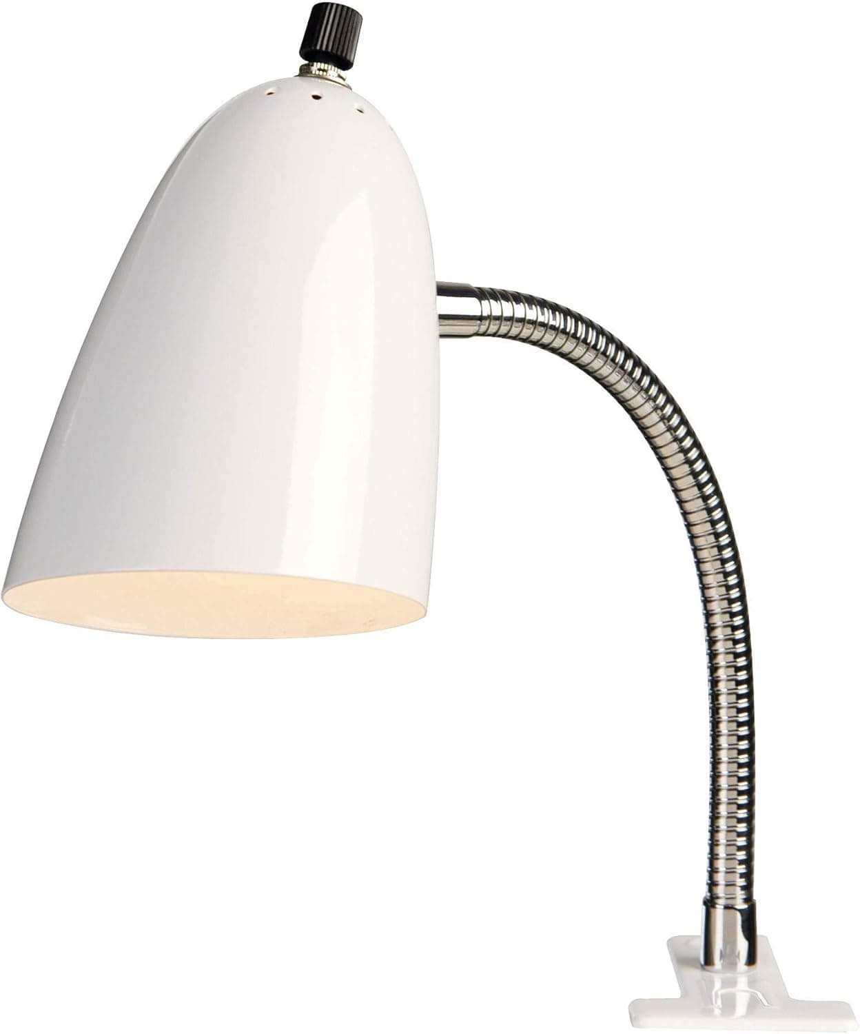White Gooseneck Arm Clip Light by Pro Track - Pro Track
