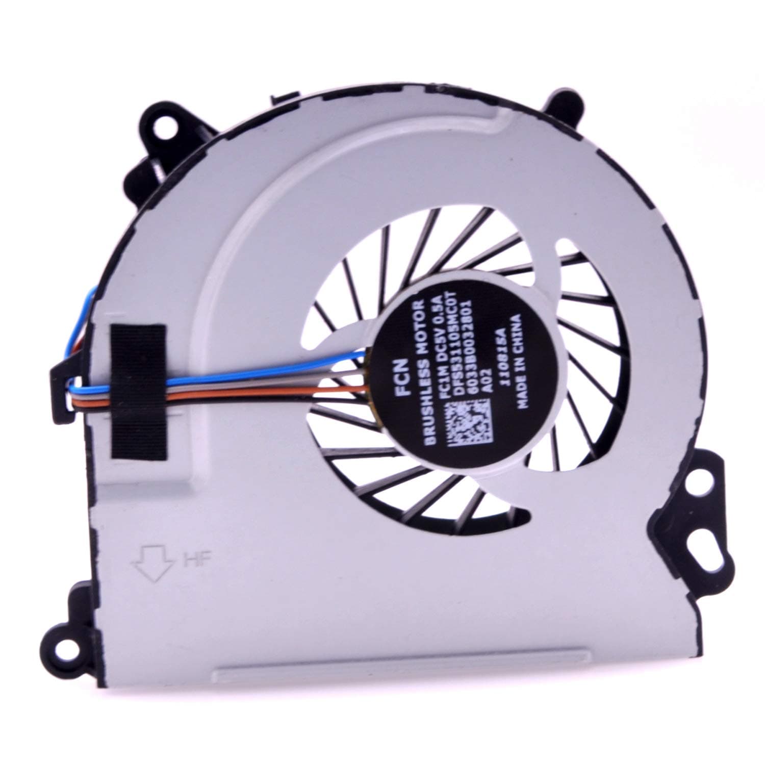 PartEGG CPU Fan for HP Envy 15-J 15-Q 17-J 17-J000 17-J100 17T-J M6-N M7-J 15T-J 15Z-J 15T-Q 15Z-Q Cooling Fan 6033B0032801 720235-001