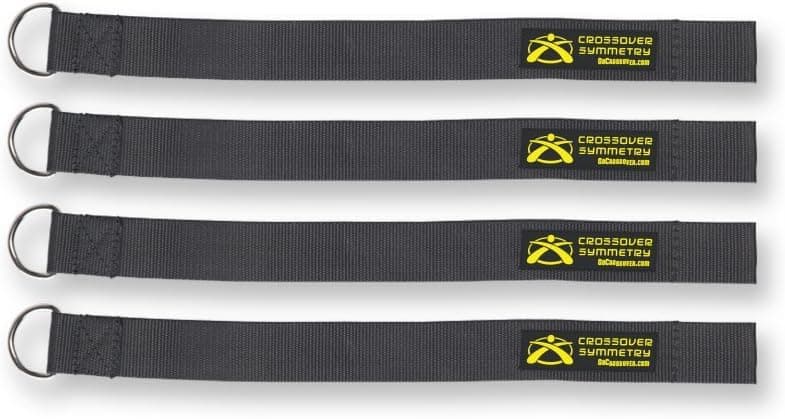 Crossover Symmetry Squat Rack Straps - Compatible with Crossover Cord Shoulder Resistance Bands