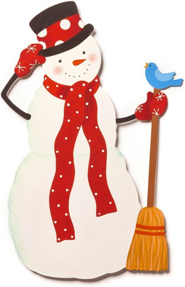 Embellish Your Story Snowman with Red Scarf Magnet - Magnets Photo Frame Embellish E00040EYS