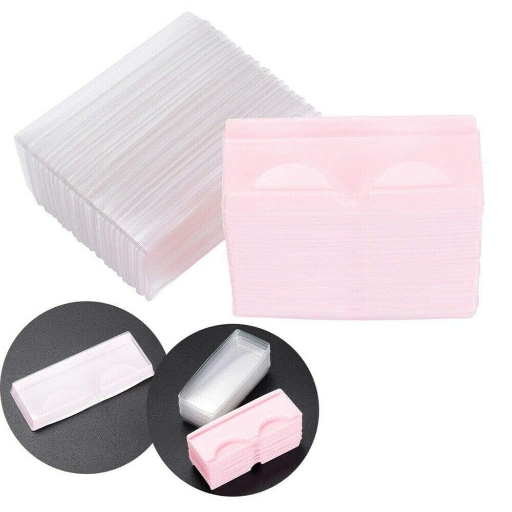 SMTHOME 50Pcs False Eyelash Care Empty Storage Case Boxes for Makeup Container Artist Salon Tool