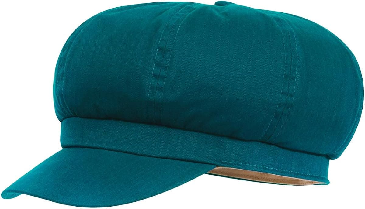 8 Panel/Newsboy Gatsby Apple Full Round Cabbie Hat/Fiddler Cap for Men Women