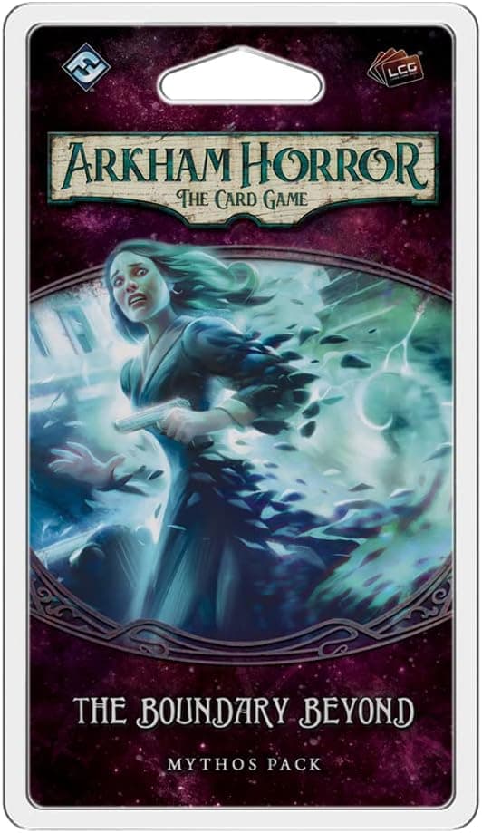 Fantasy Flight Games Arkham Horror The Card Game The Boundary Beyond Mythos Pack | Horror Game | Mystery Game | Cooperative Card Game | Ages 14+ | 1-2 Players | Average Playtime 1-2 Hours | Made