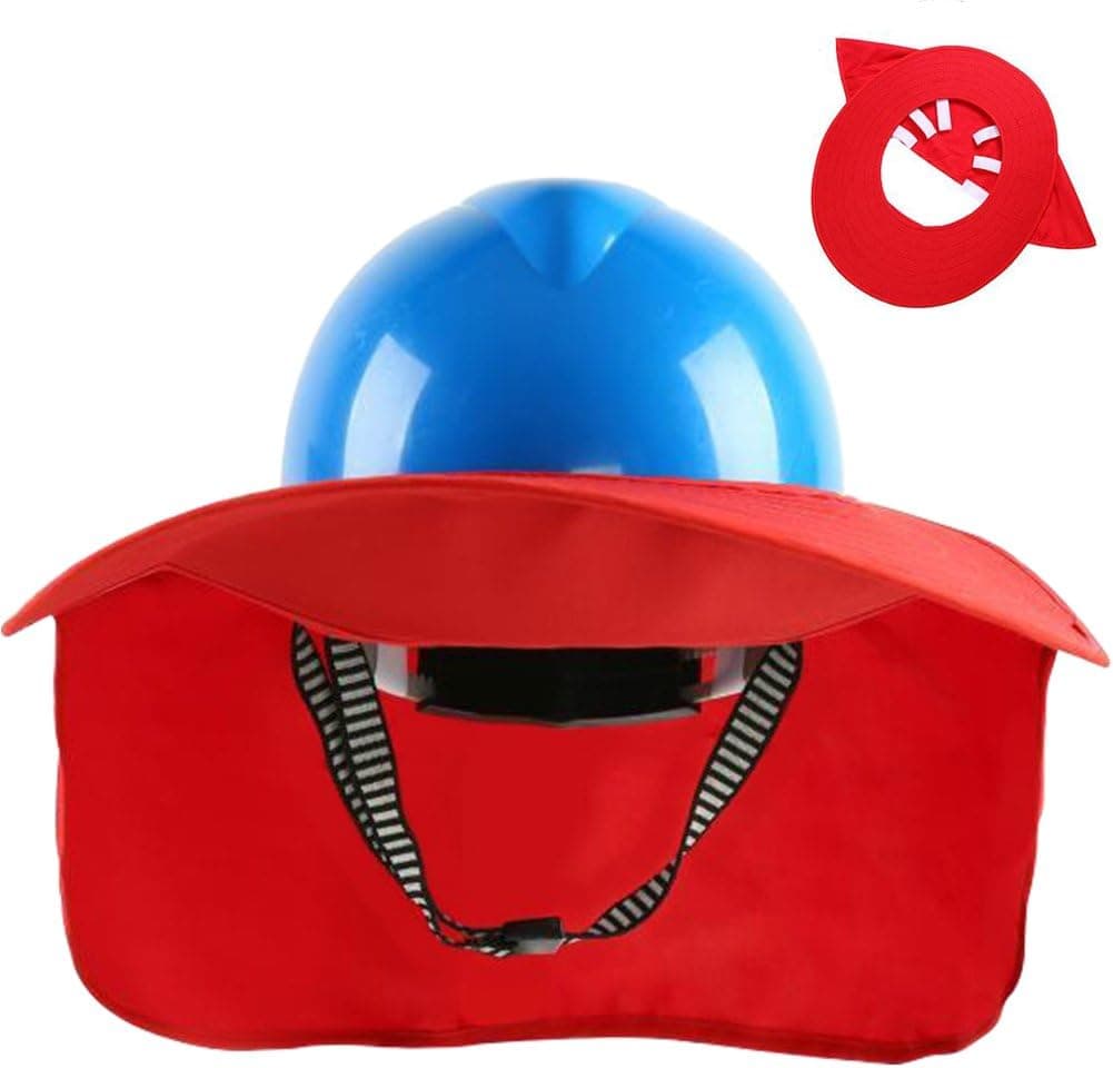 TINTON LIFE® Premium Quality Safety Helmet Hard Hat Sunshade with Detachable Neck Shade