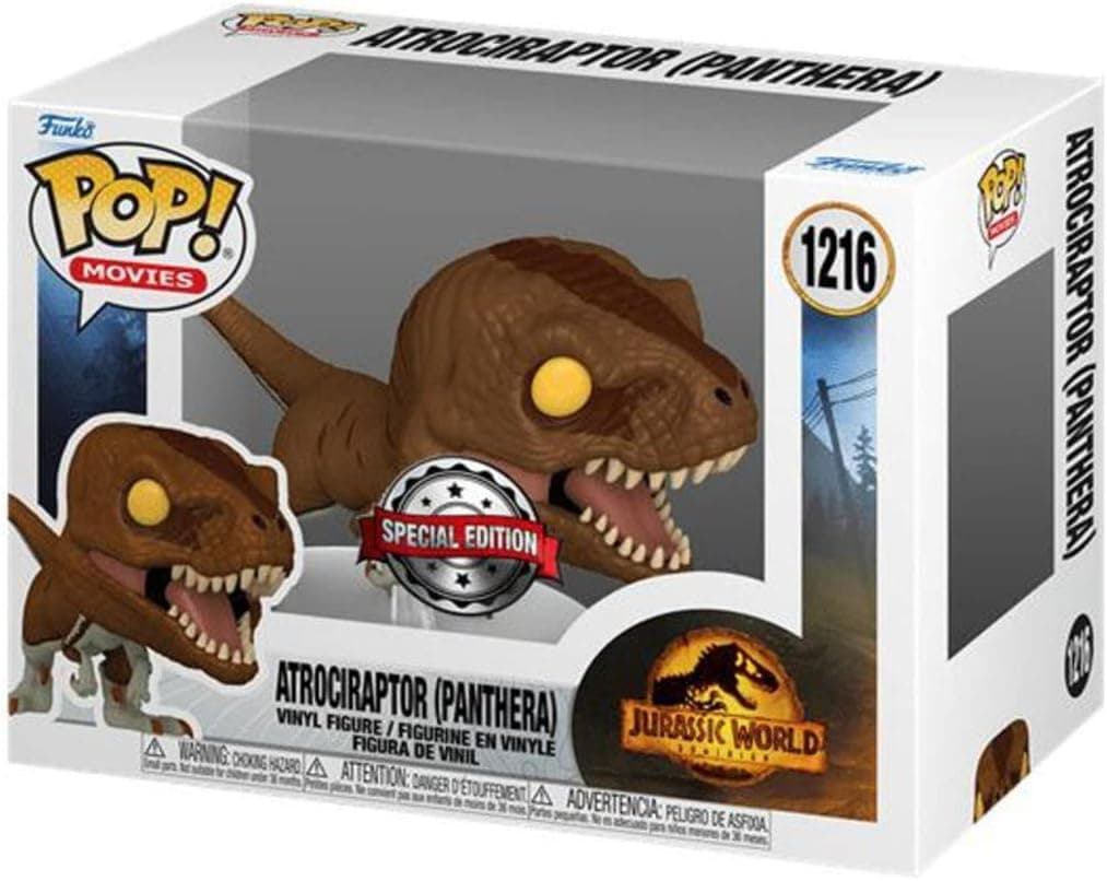 Funko POP! Movies: Jurassic World Dominion - Atrociraptor (Panthera)