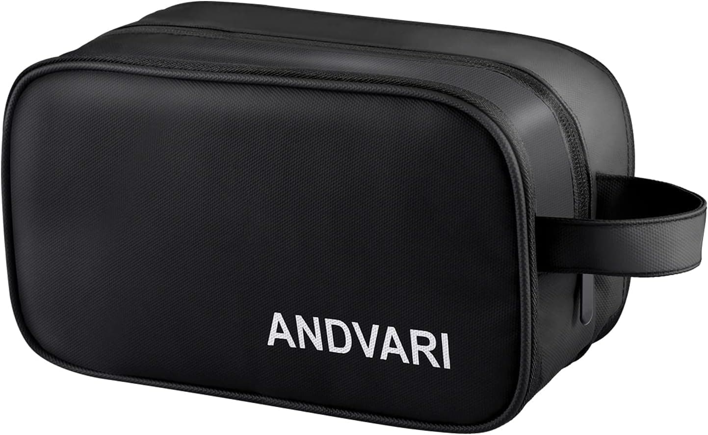 ANDVARI Toiletry Bag for Men,Travel Size Toiletries Dopp Kit, Waterproof Travel Bag Large Capacity Shaving Bag for Traveling (Black)