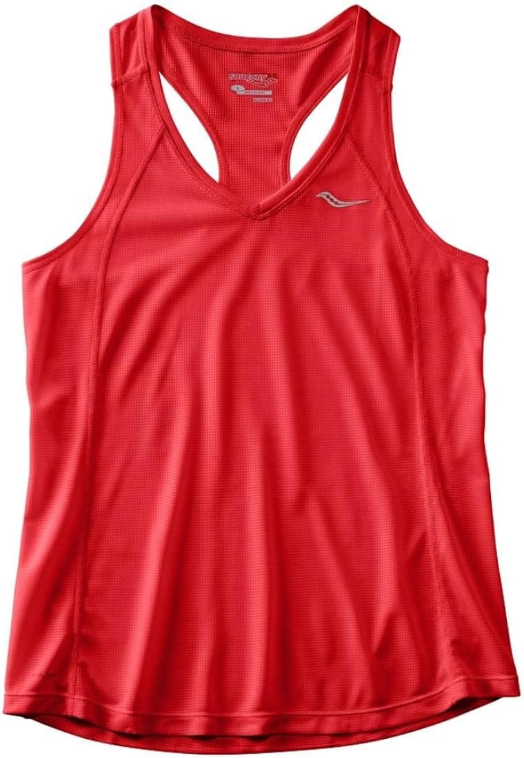 Saucony Women's Hydralite Tank Top, Medium, Hibiscus