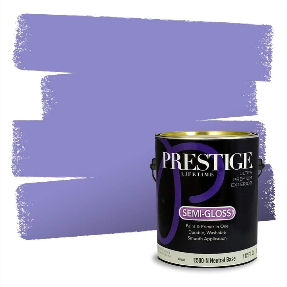 PRESTIGE Paints Interior Paint and Primer In One, 1-Gallon, Semi-Gloss, Comparable Match of Behr* Brocade*