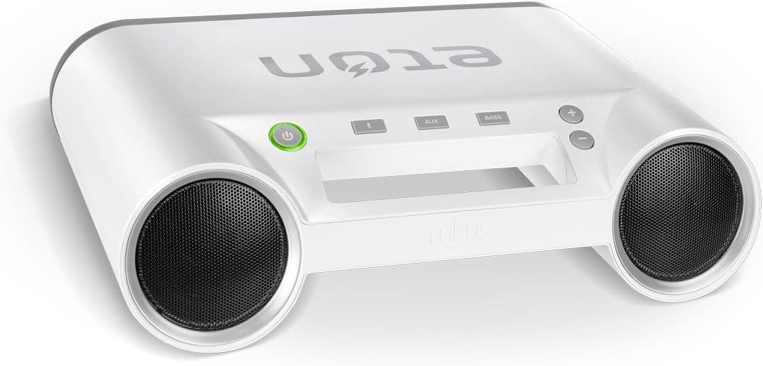 Eton Rukus Portable Bluetooth Wireless Speaker System (White) - (NRK100W)
