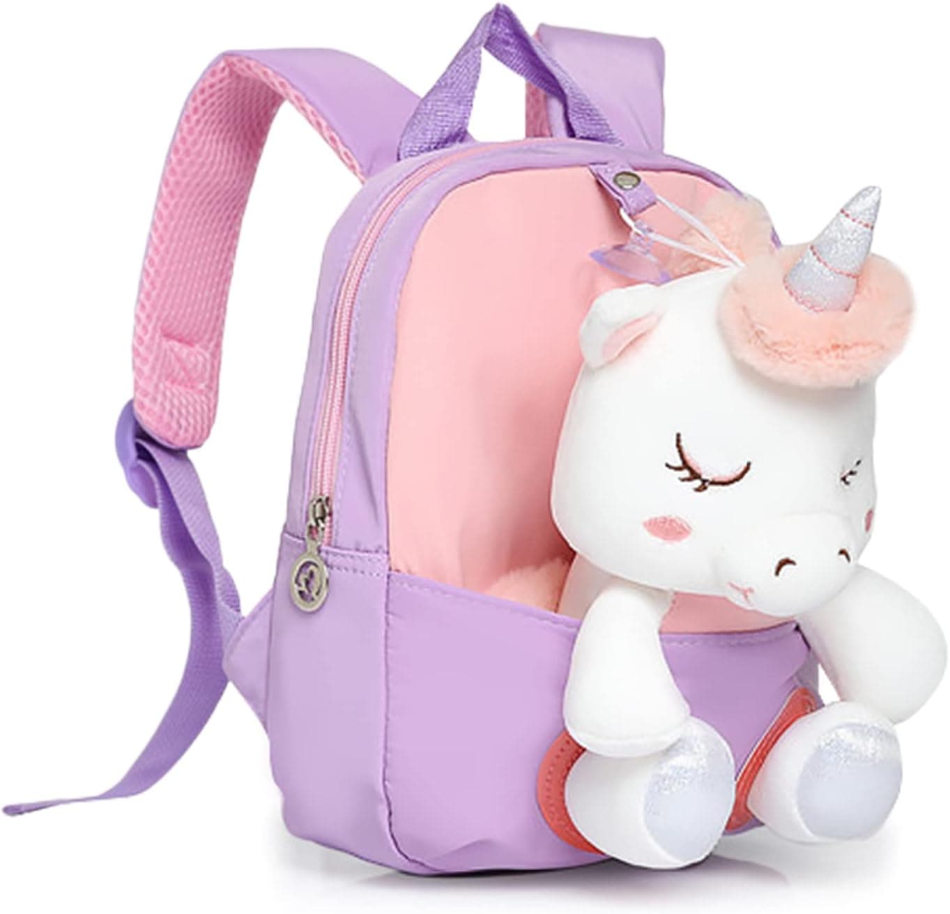 Kid Unicorn Backpack Girls - Toddler Toy Backpack Stuffed Small Animal Backpacks with Plush Unicorn Cute for 3-6 Year Old Girls Purple