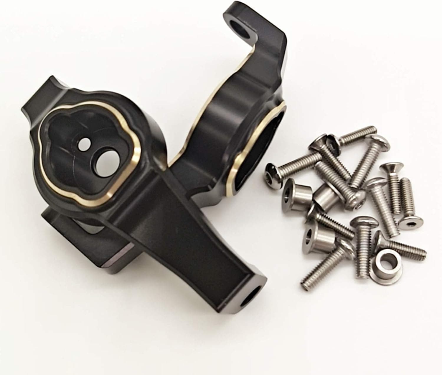 TOPCAD TRX4 Heavy Brass C seat, C Wheel Bracket, for TRX4 1/10 Simulation Climbing car