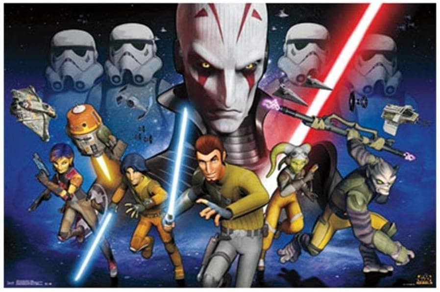 Star Wars Rebels - Group Poster 34 x 22in