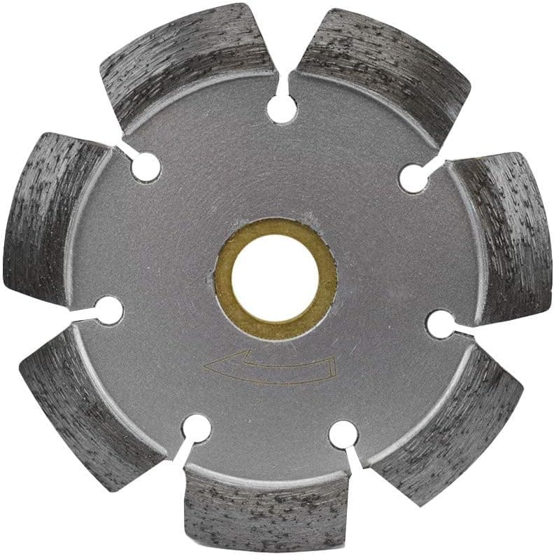 Prolinemax 4" Crack Chaser Diamond Blade V Shaped Segment 0.375 7/8''-5/8" 12mm Rim Concrete Grinder