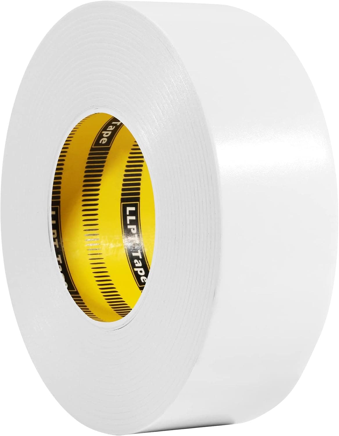 LLPT Double Sided Carpet Tape 2 Inches x 120 Feet Premium Grade Removable Strong Adhesive for Carpet Rug Mat Color White (CT242)
