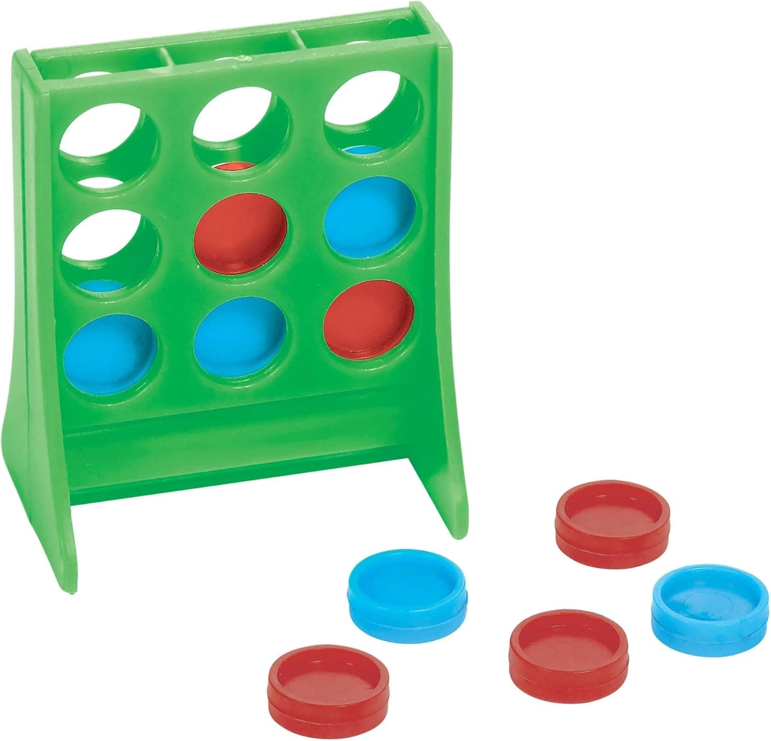 Amscan Three-in-A-Row Game Mini, Pack of 12, Multicolor