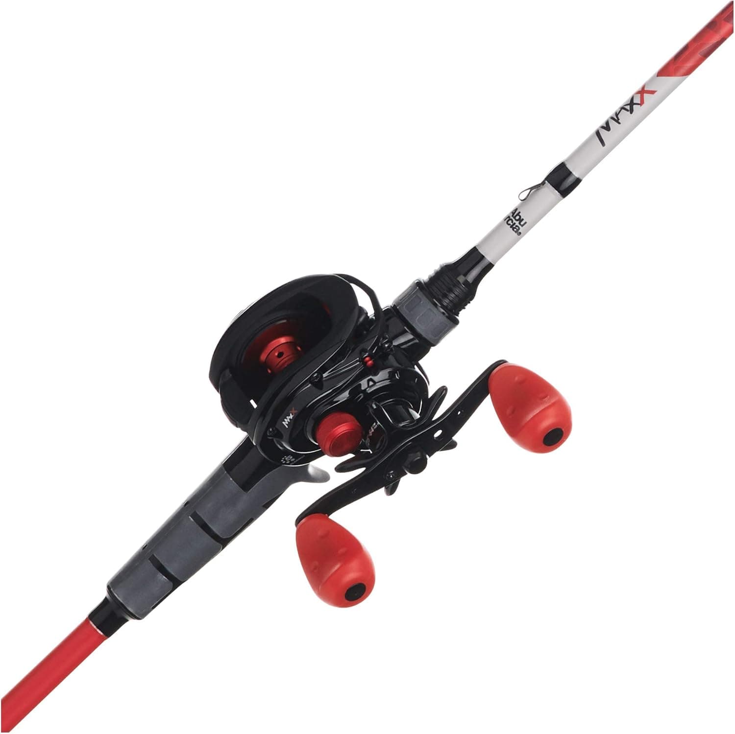 Abu Garcia Max X Low Profile Baitcast Reel and Fishing Rod Combo Multi, 6'6" - Medium - 1pc
