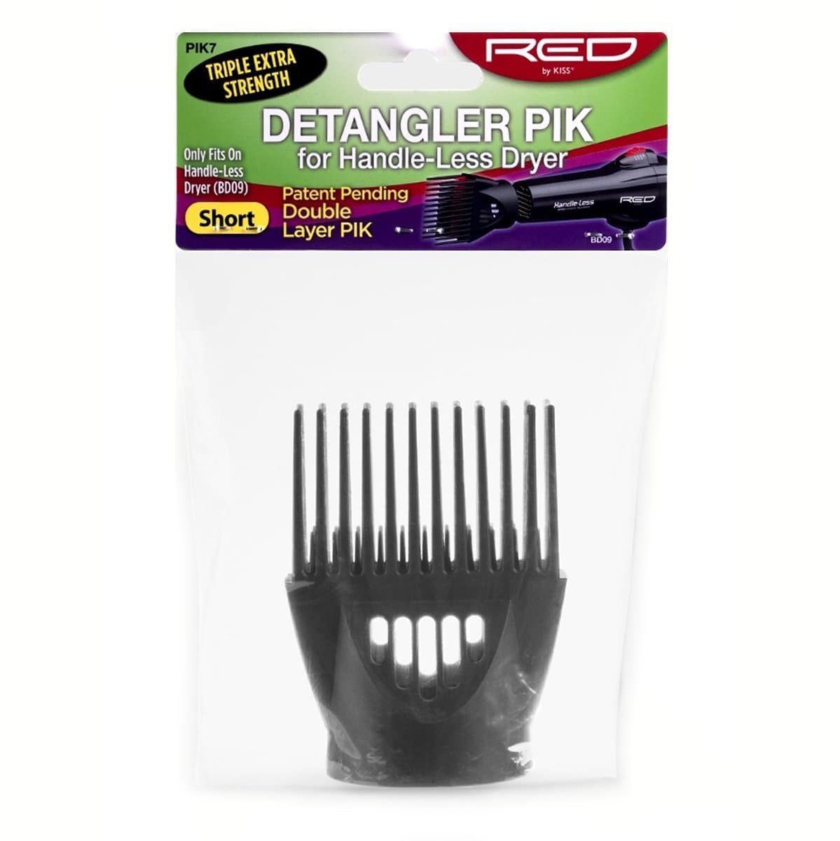 RED Kiss BD09 Detangler Short Pik