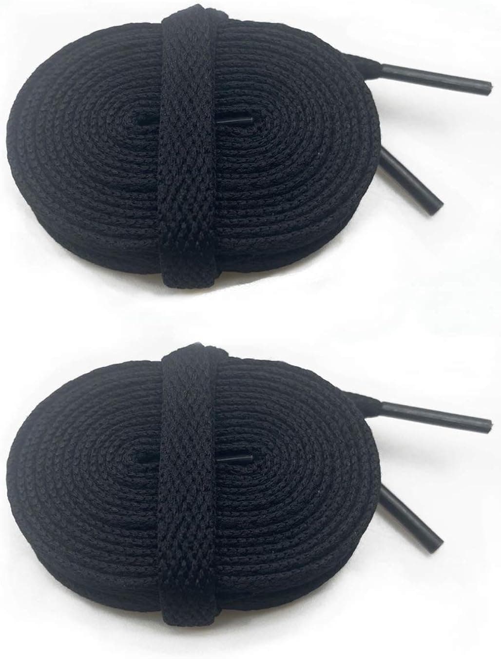 Shoelaces Flat Athletic Shoes Lace (2 Pair) - Wide Shoelaces - Flat Shoe Laces for Sneakers and Shoes
