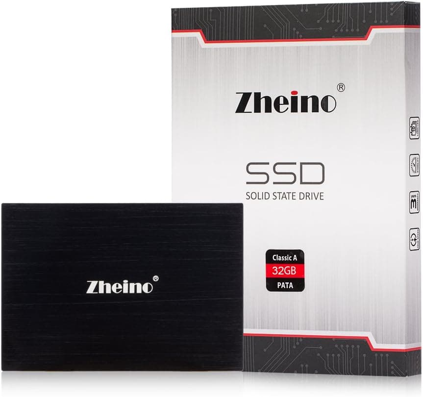 Zheino 32gb IDE SSD 32GB PATA SSD 2.5 Inch IDE Pata SSD Disk Drive 44pins 32gb SSD Solid State Drive for Laptop 9.5mm