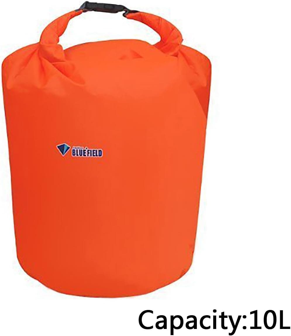 SmallDragon Durable 10L Waterproof Rainproof Dry Bag for Canoe Floating Boating Kayaking Camping Hiking Orange