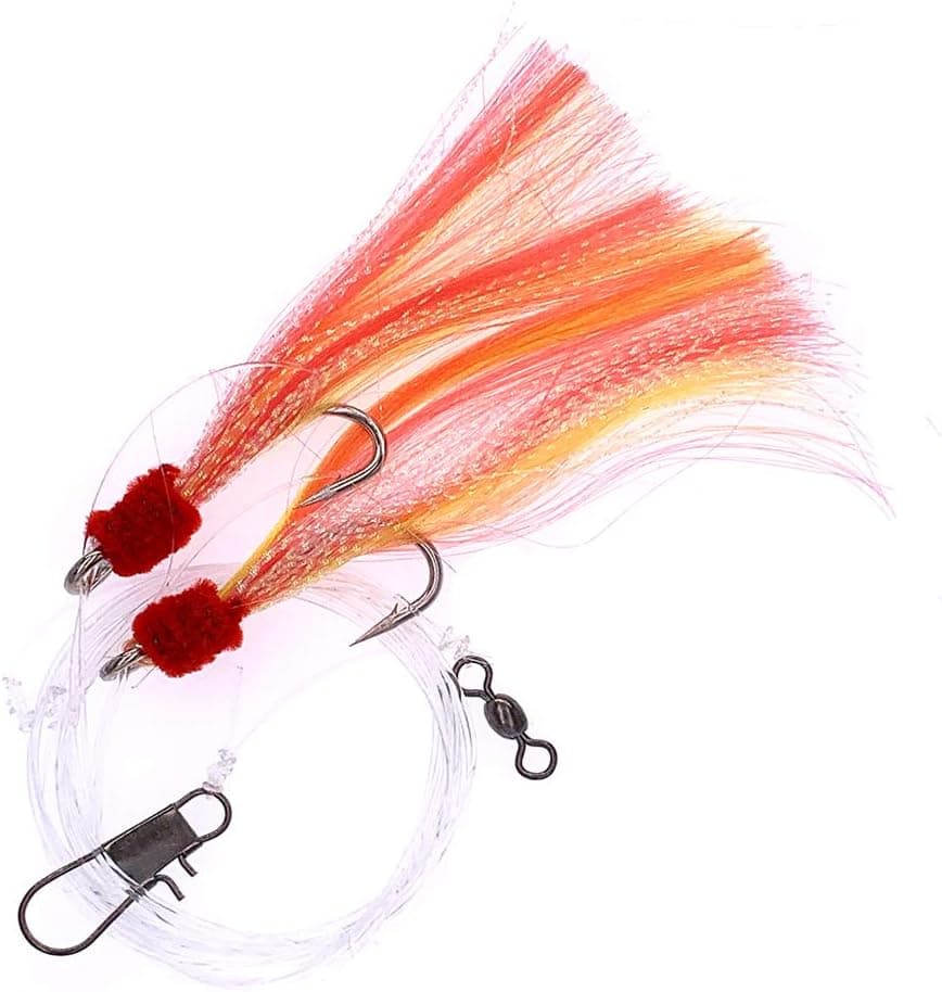 Shrimp Fly Rigged - Size 5/0 - Yellow/red - 10 Packs - Item # 376