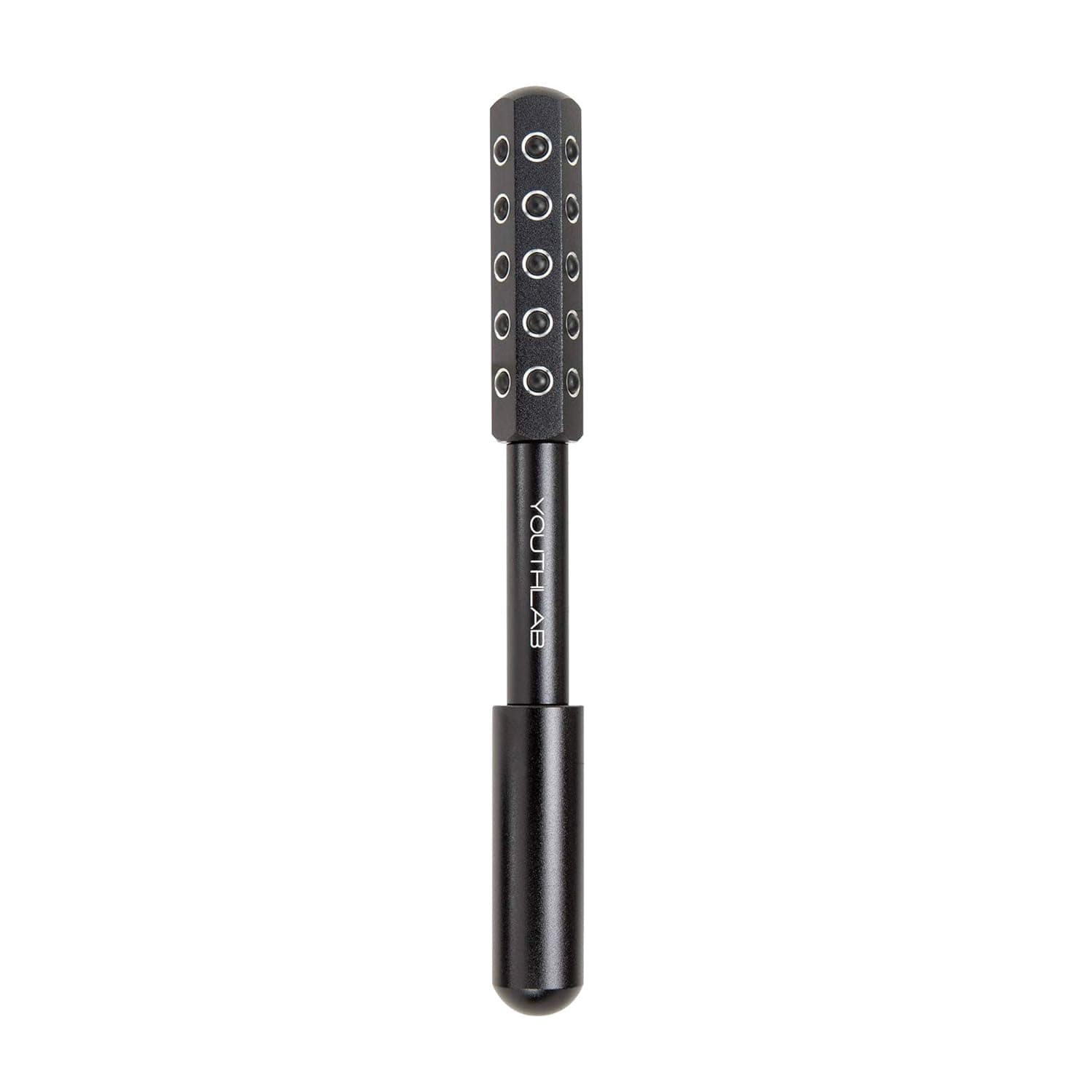 YOUTHLAB Radiance Roller - Germanium Stone Uplifting Face Massager Beauty Roller (Black)