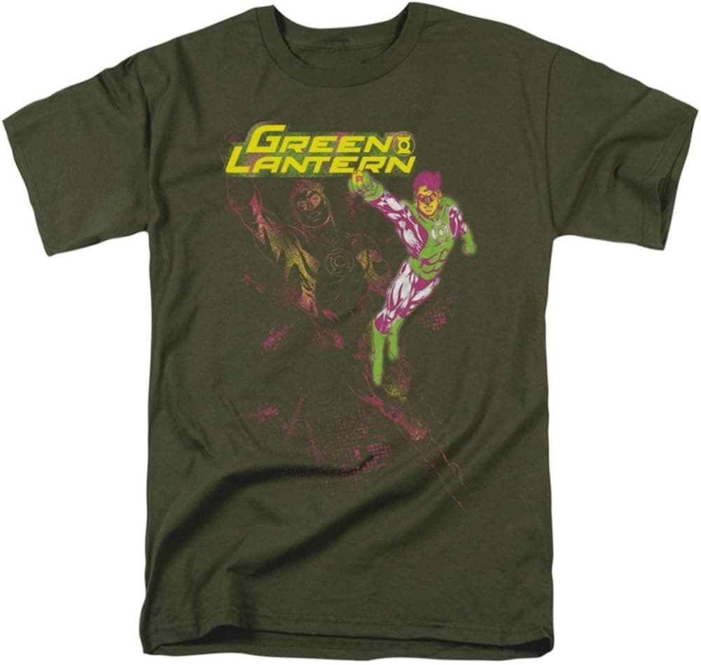 Trevco Men's Green Lantern Short Sleeve T-Shirt