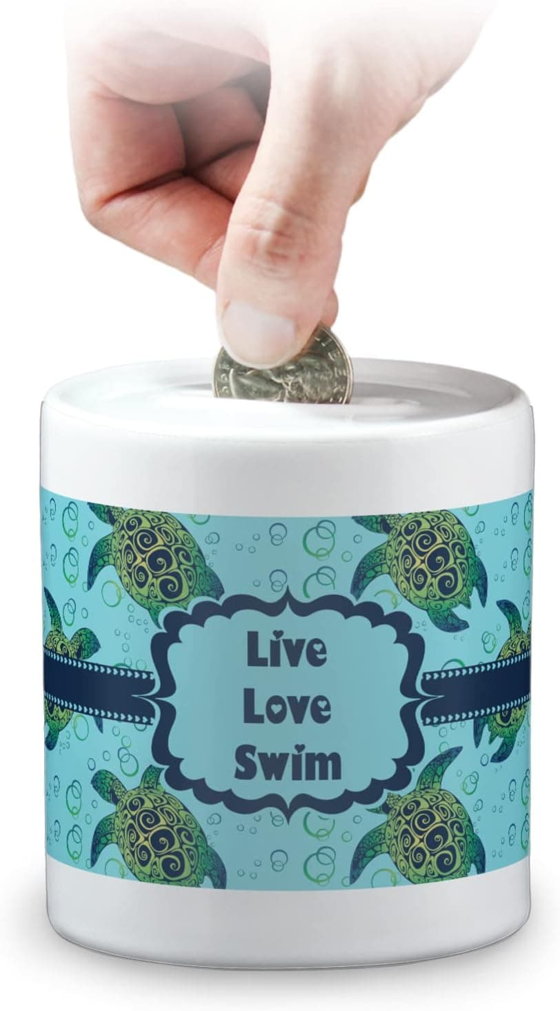 Sea Turtles Coin Bank (Personalized)