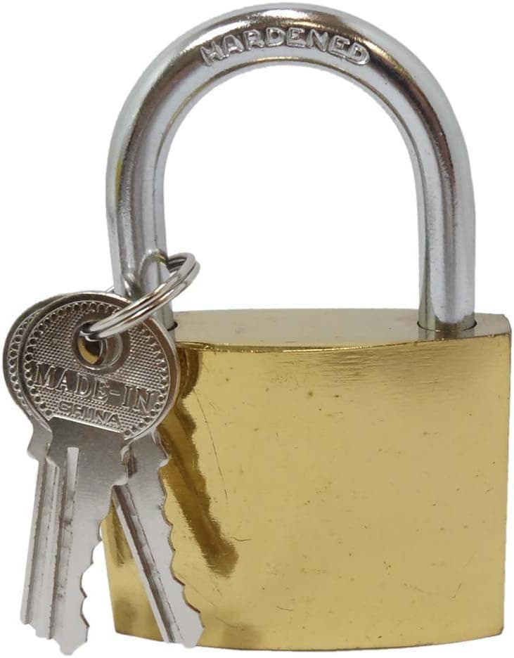 ToolUSA Toolusa Heavy Duty 63mm Security Padlock With 3 Keys: TU8831
