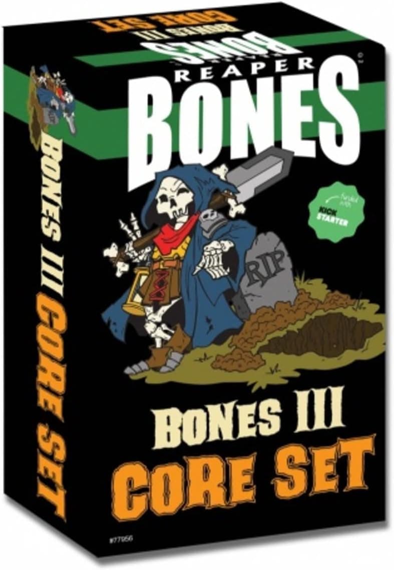 Reaper Miniatures Bones 3 Core Boxed Set #77956 150+ Plastic Unpainted Figures