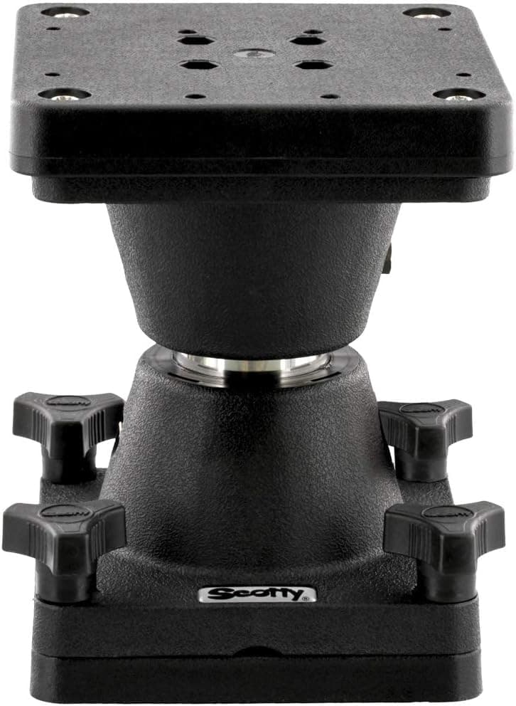Scotty #2606 Downrigger Riser, 6-Inch, BLACK