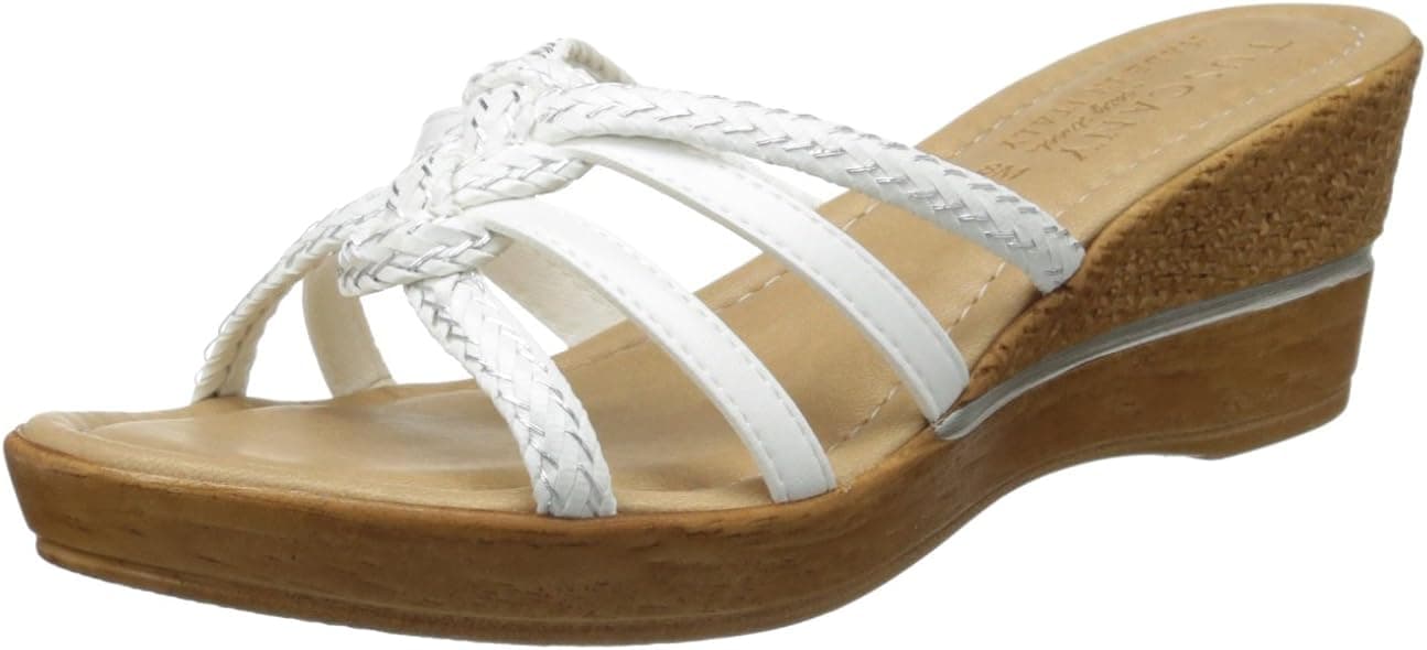 Tuscany by Easy Street Women's Sorano Wedge Sandal