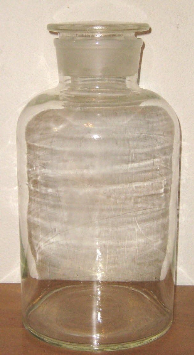 Glass Lab Reagent Bottle Wide Mouth 10000 Ml 10l