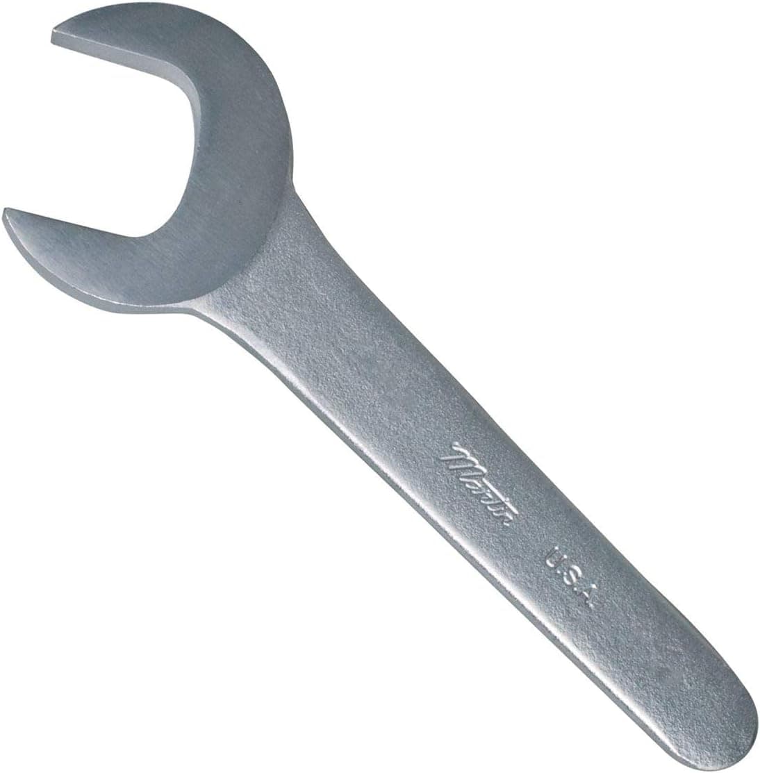 Martin 30° Angle Service Wrenches SAE #1240, 1 1⁄4 " opening, 7 3/16 " long, 2 1⁄16 " head diameter, 1⁄4 " head thickness, Chrome finish