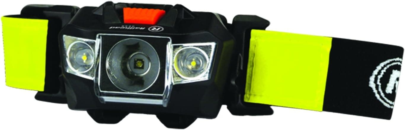 Railhead Gear 200 Lumen, 164 Ft Beam Distance, Main on-Main, Flash-Red on-Off, IP44 Rated, 3.4oz, KE-HL100