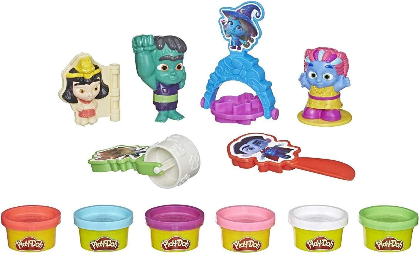 Play-Doh E5399 Super Monsters Moonlight Magic Toolset with 6 Non-Toxic Colors