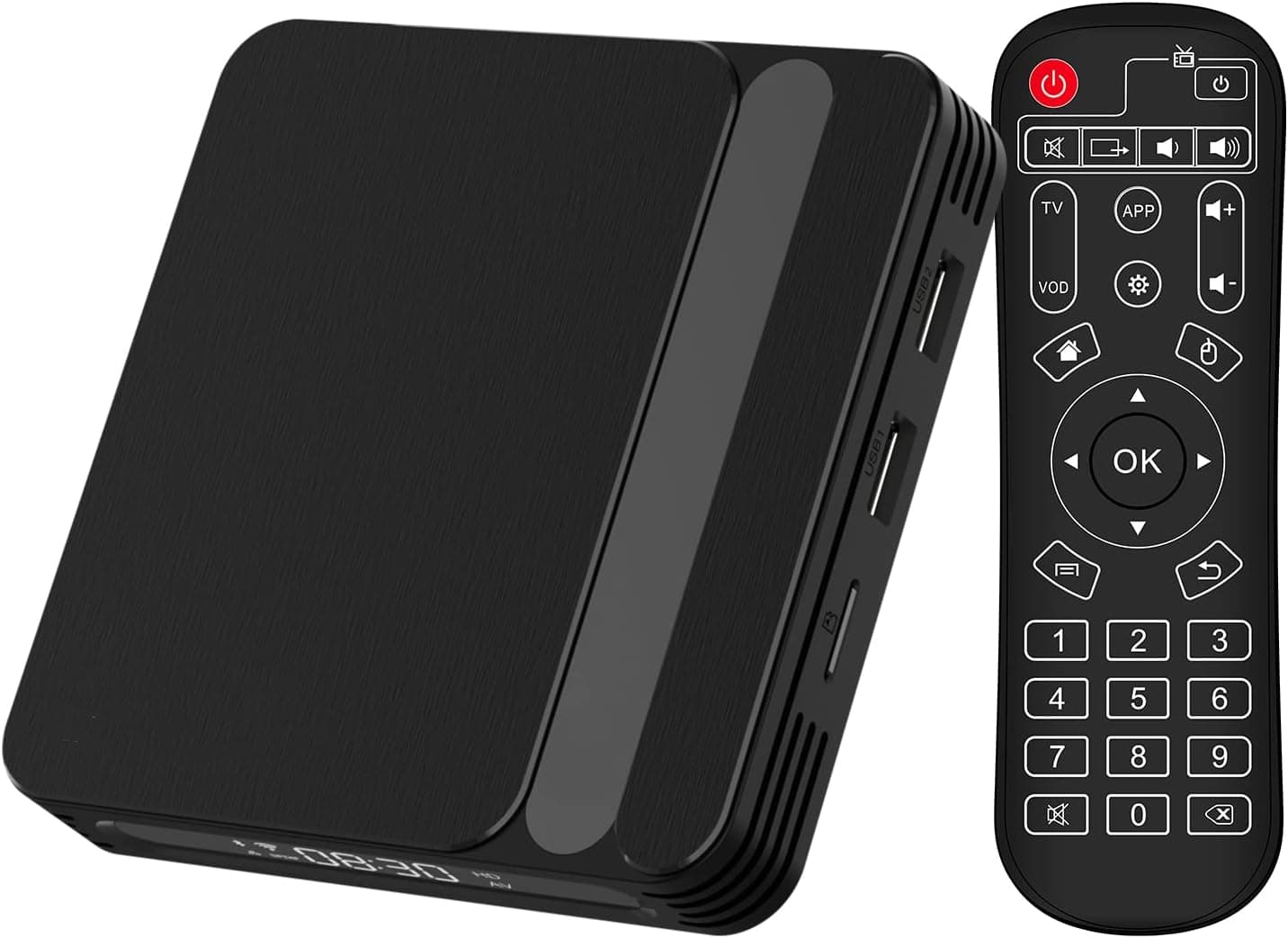 Android TV Box 11.0, 2022 Newest Streaming Device, 4GB RAM 32GB ROM, Amlogic S905W2 Supports 2.4G/5.8G WiFi Bluetooth 4.0 Ethernet LAN 3D/4K/H.265 Android Box Smart TV Box