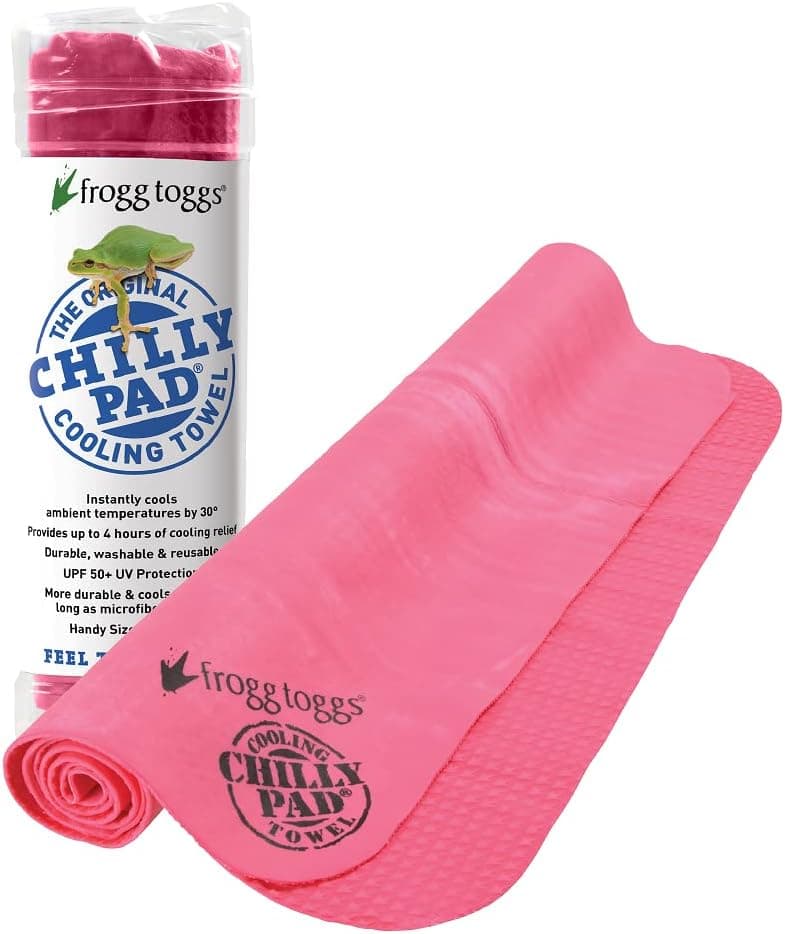 FROGG TOGGS Chilly Pad Instant Cooling Towel, Perfect for Use Anytime You Sweat, 33x13