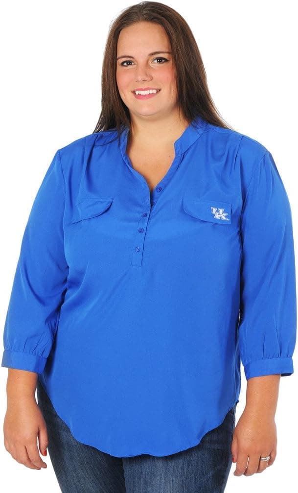 NCAA Women's Classic Button Down Tunic Top